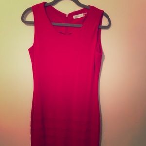 Calvin Klein knit fall dress